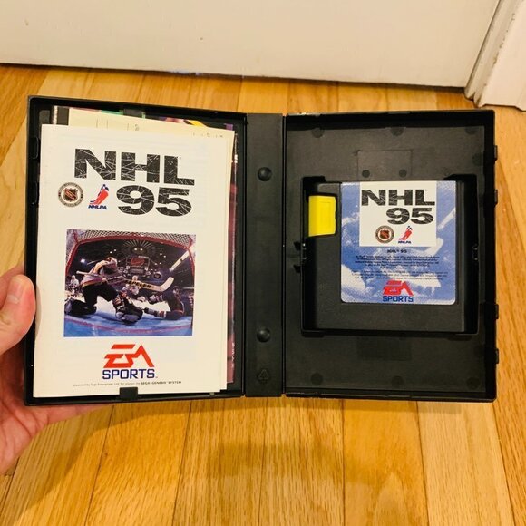 Other - EA Sports NHL 95 NHLPA (Sega Genesis, 1994) - COMPLETE - EA Sports